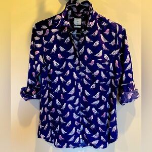 L/S lightweight cotton button down shirt from the GAP. Like new